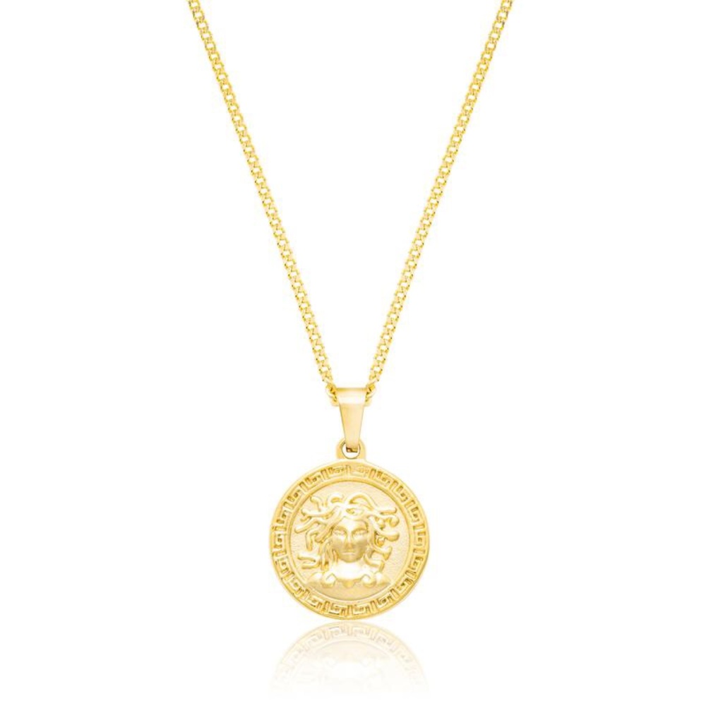 Medusa gold chain